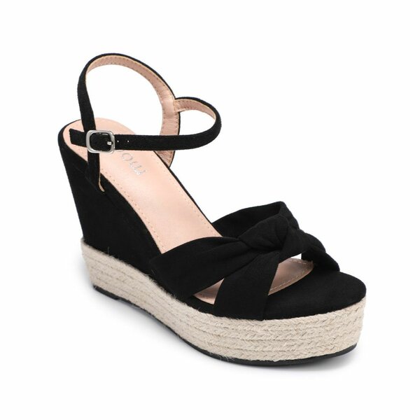 Sandales compensées élégantes