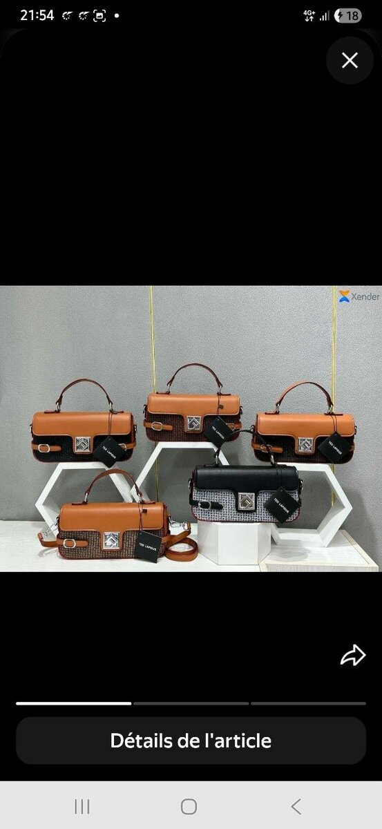 Sac à main élégant en cuir