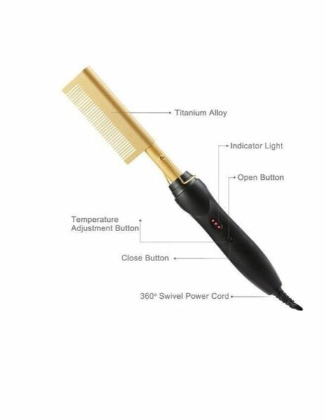 Brosse Chauffante 3-en-1
