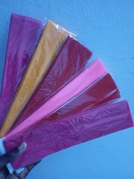 Bandeaux colorés en satin