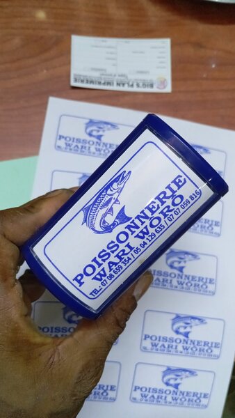 Tampons encreurs personnalisables