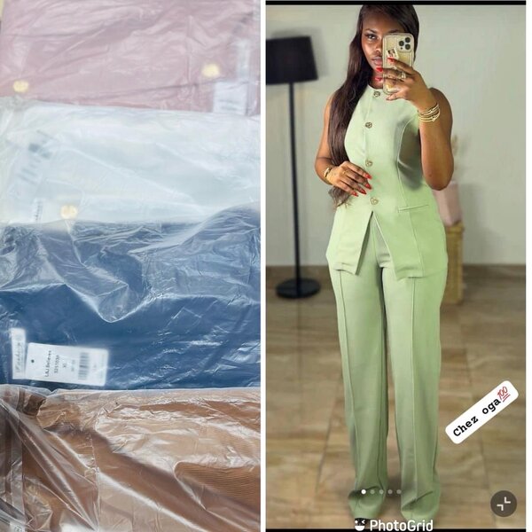 Ensemble Pantalon Femme Élégant