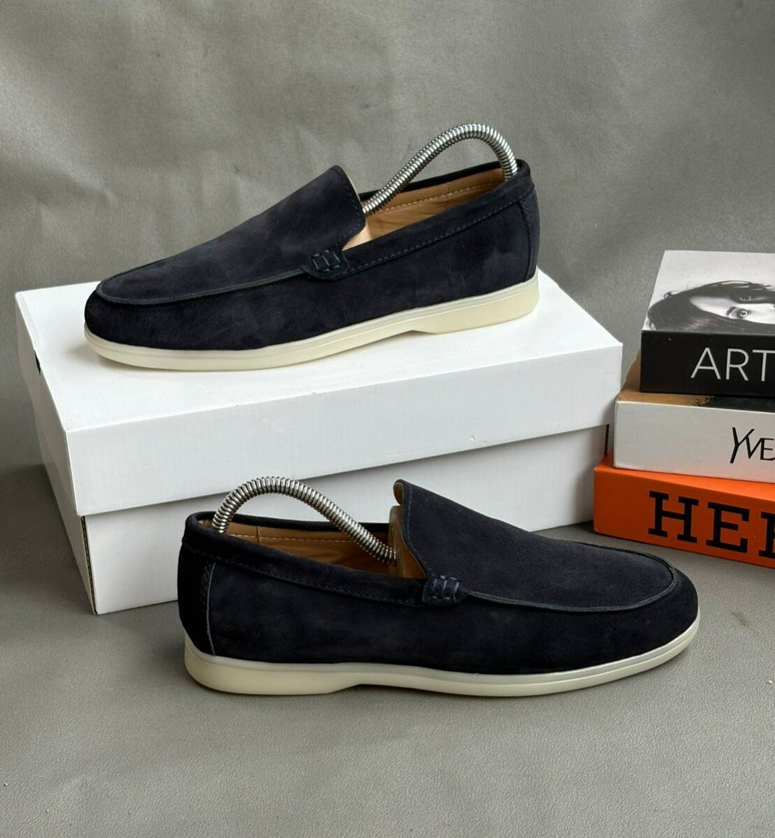 Mocassins en daim élégants