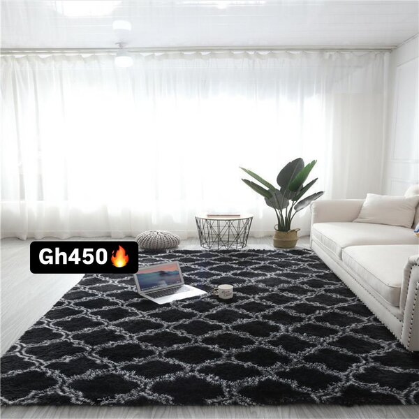 Beautiful and soft patterned carpet