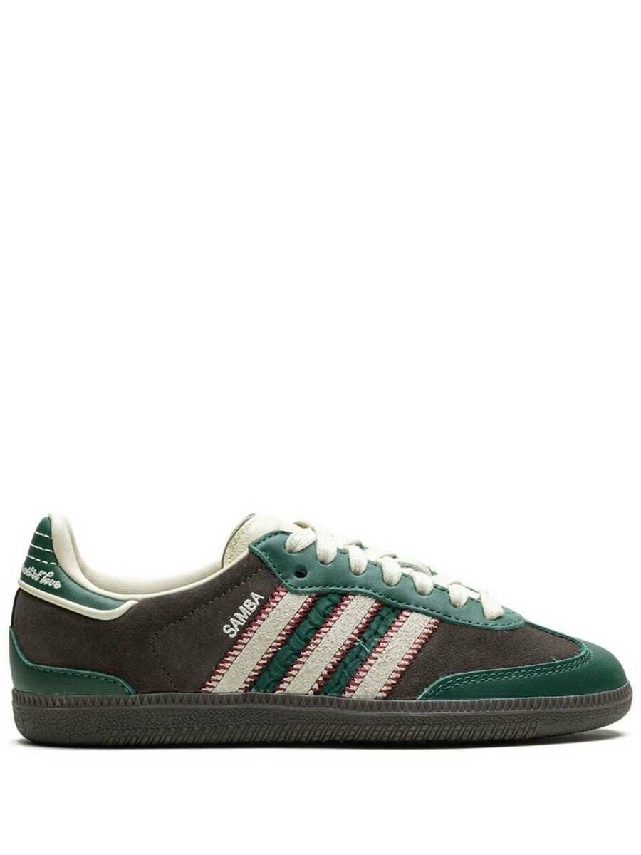 Chaussures Adidas Samba Vertes