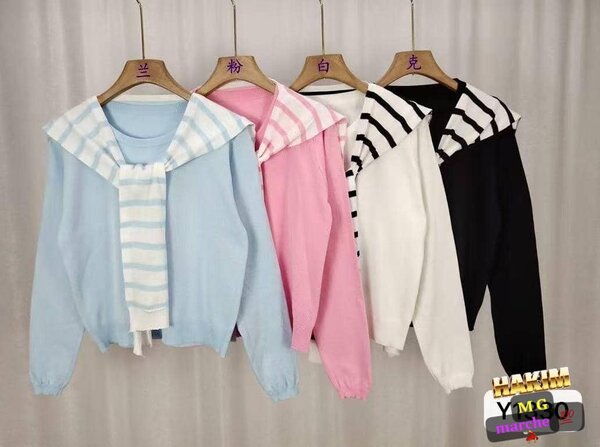 Pulls marins à rayures