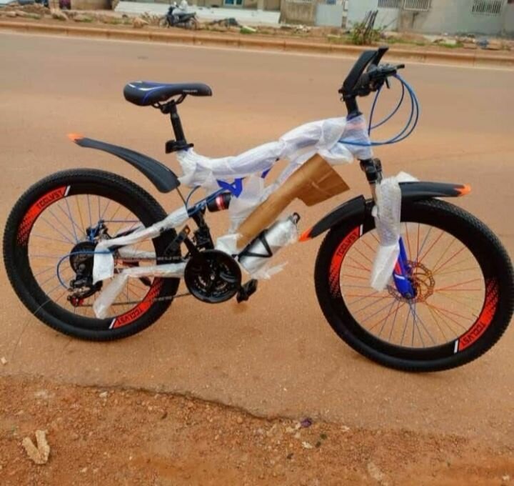 Velo tout terrain pliable blanc