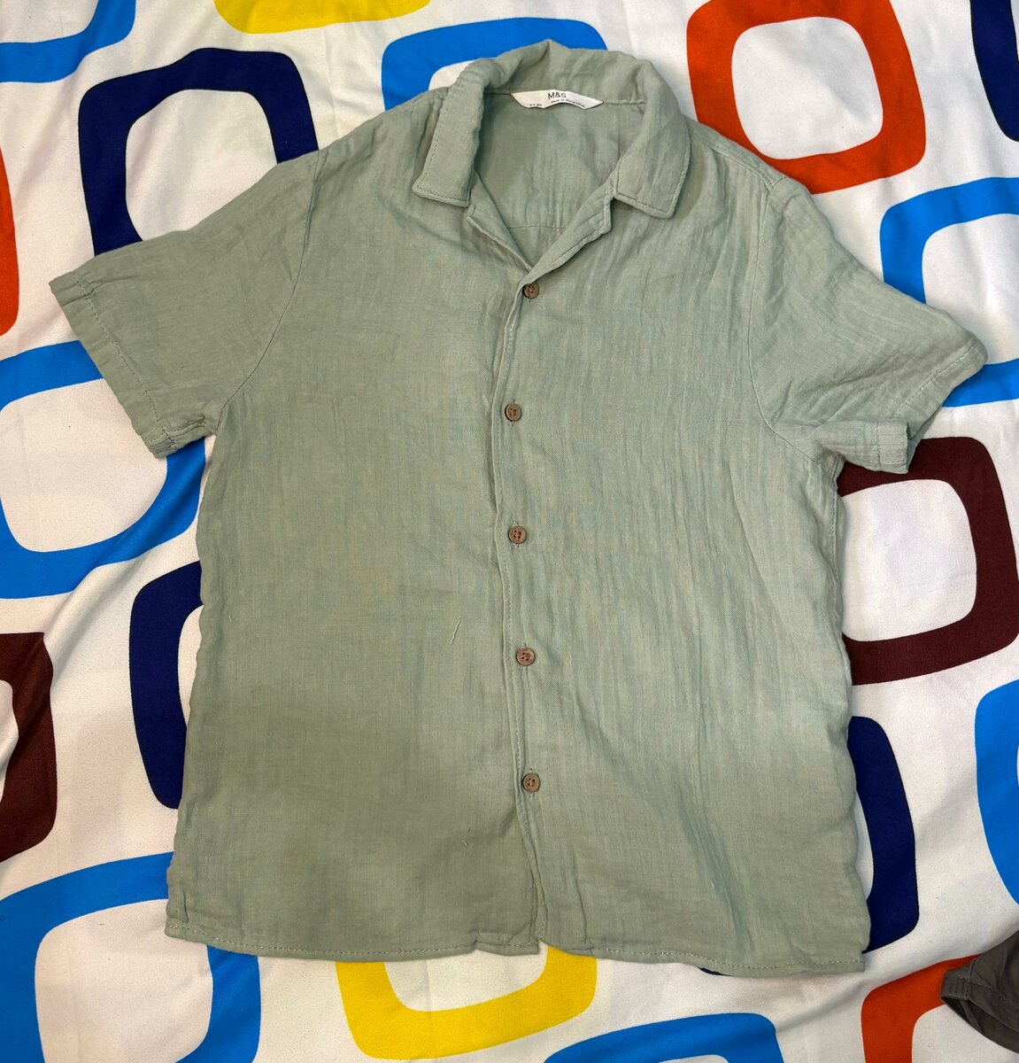 Chemise légère en lin pour enfants