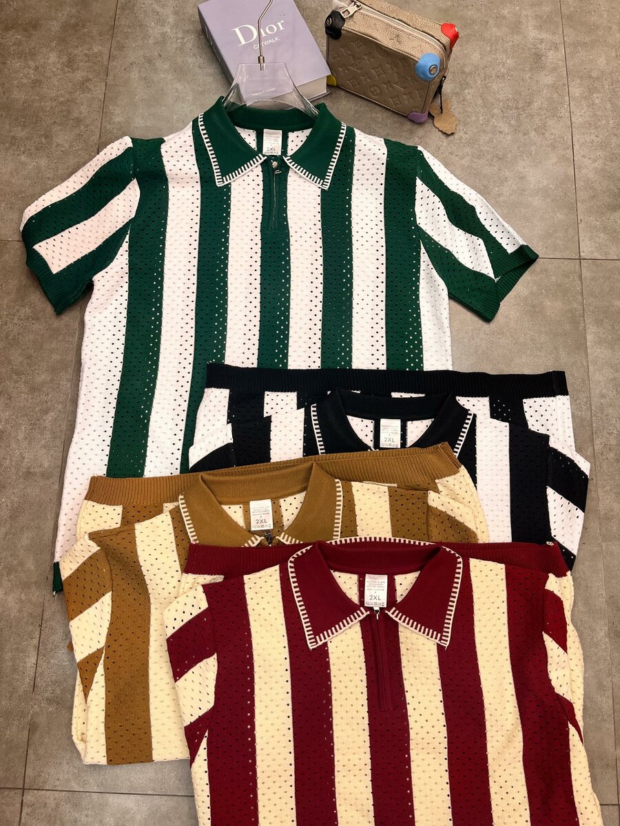 Polo en maille respirant