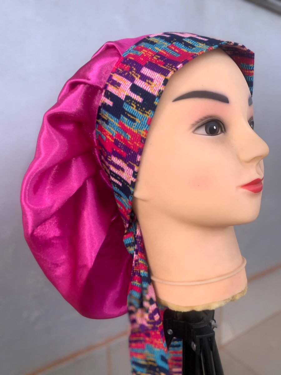 Tie Hair Bonnets