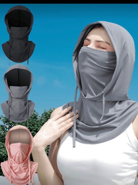 Cagoule anti-UV pour femme