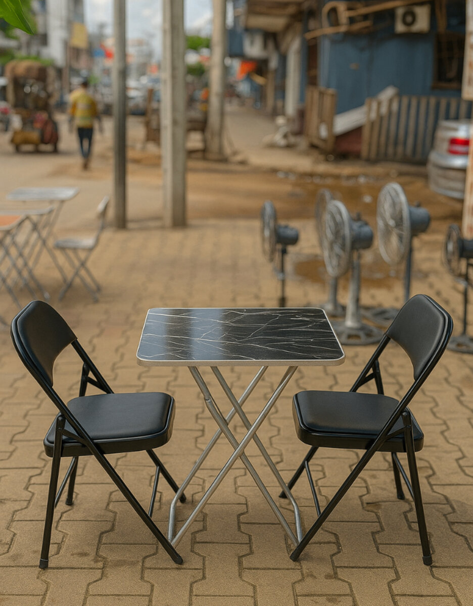 Set table et chaises pliantes