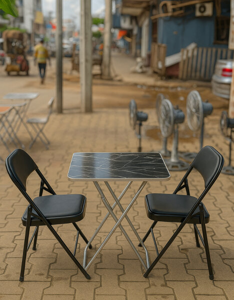 Set table et chaises pliantes