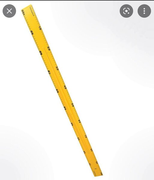 Règle pour géométrie