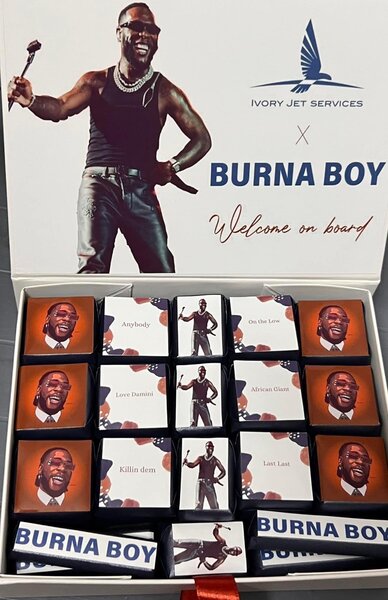 Coffret de chocolat personnalisé