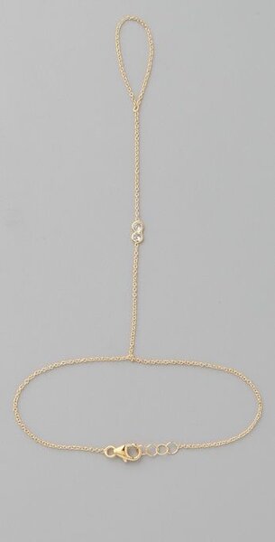 Bracelet chaîne doré avec étoiles ou cristaux