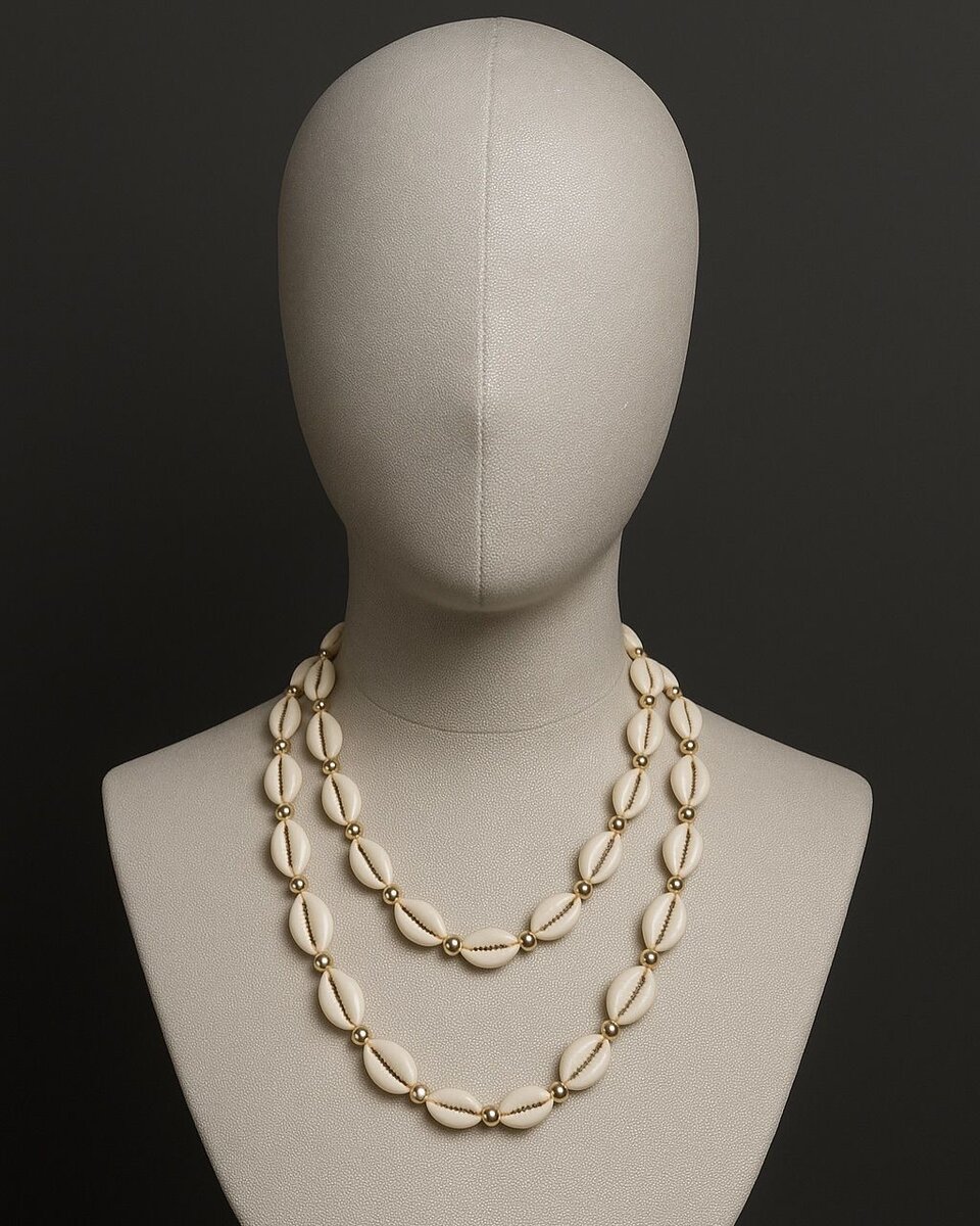 Collier en coquillages élégants