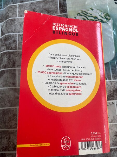 Dictionnaire Espagnol Bilingue
