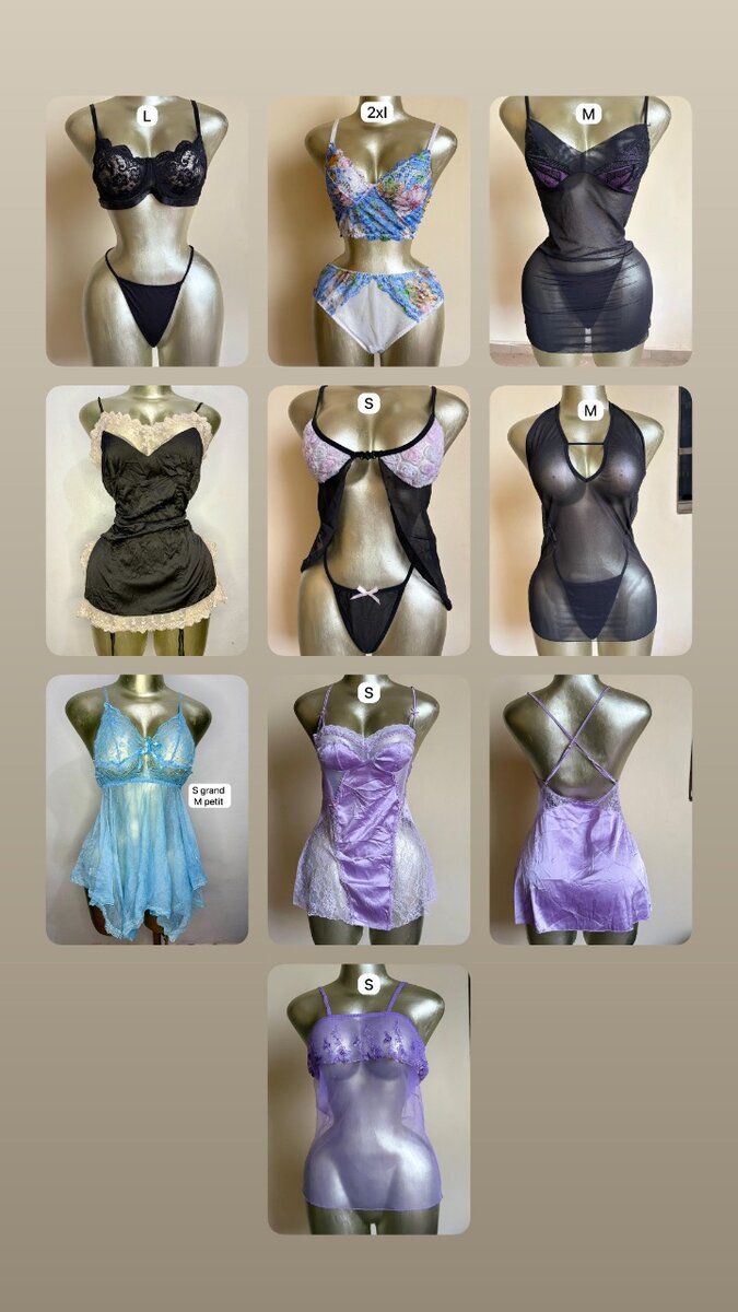 Ensemble lingerie sexy