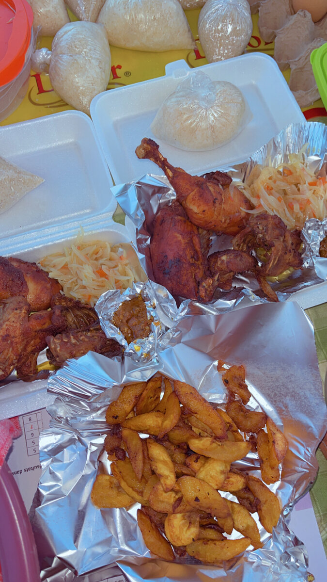 Délicieux repas africain