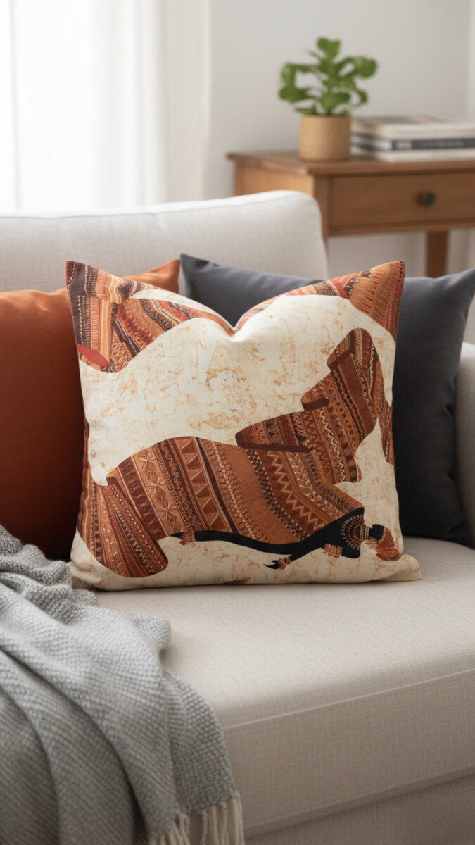 Coussin Décoratif Élégant