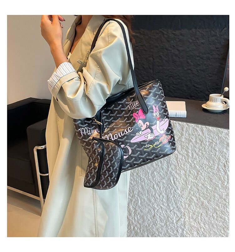 Sac cabas Minnie coloré