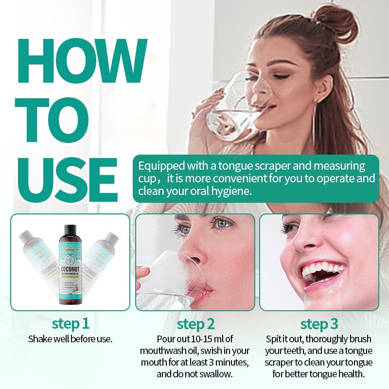 Coconut oil Mouthwash oil