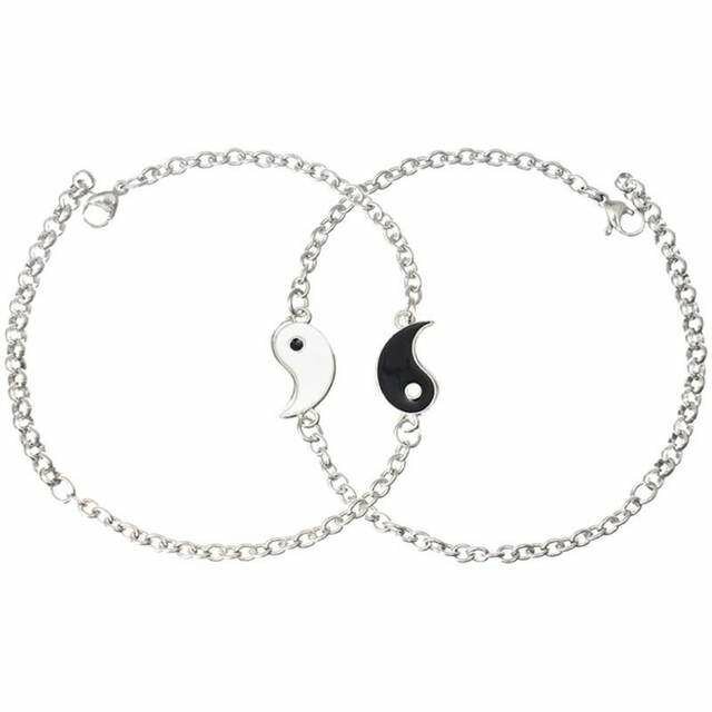 Yin-Yang Couple Bracelets