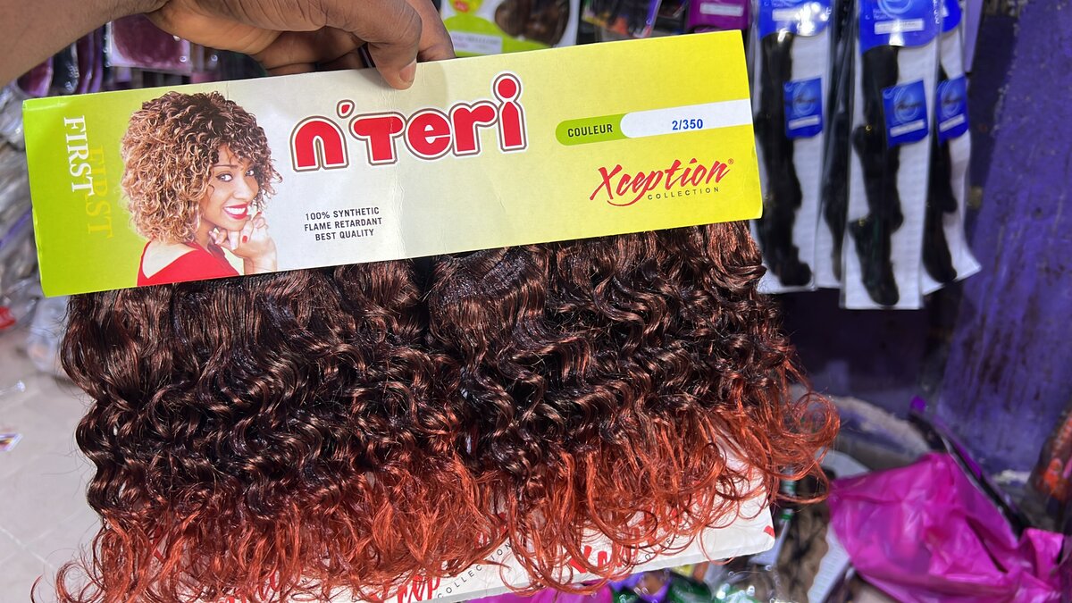 Extensions cheveux bouclés synthétiques