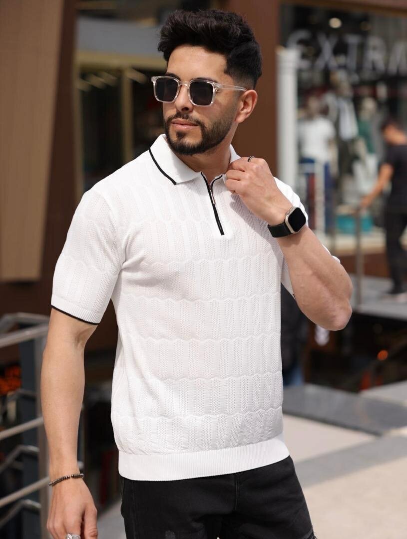 Polo Homme Élégant Moderne