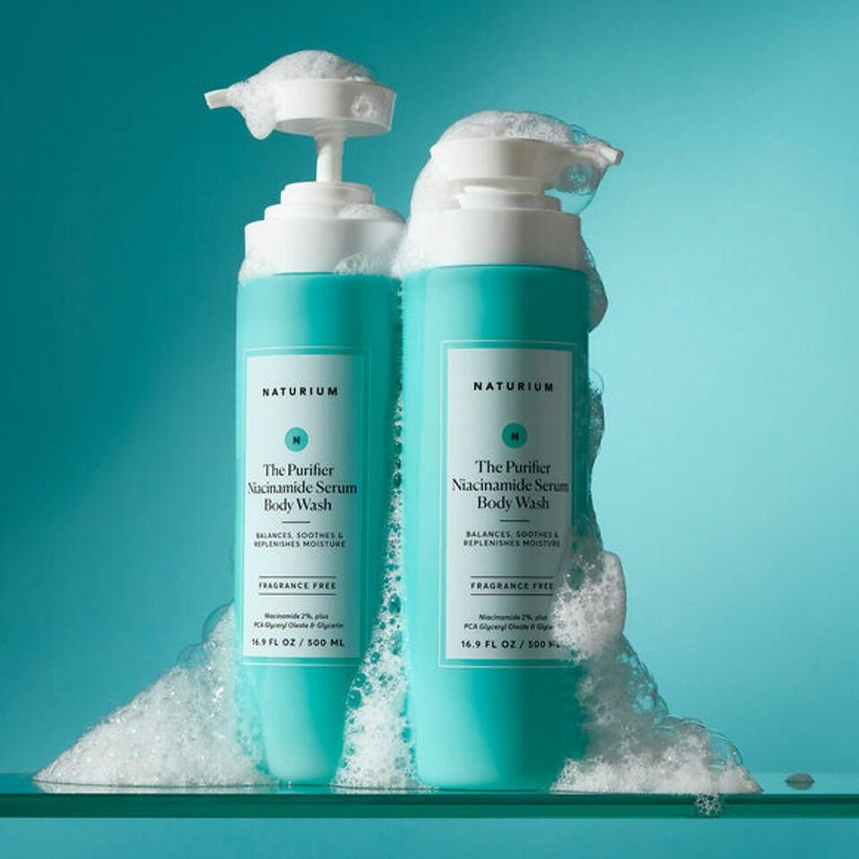 Naturium Gel Douche Purifiant au Niacinamide 500ml