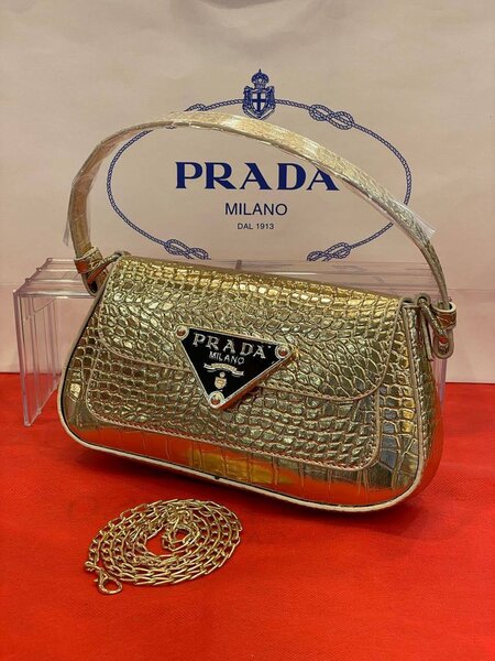 Sac à main luxe doré femme