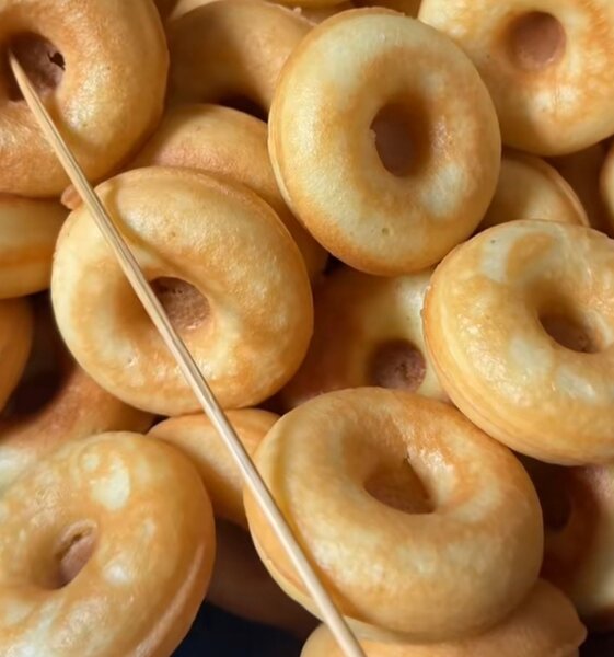 Mini donut moelleux au nutella