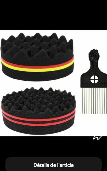 Éponge Twist Coiffure Cheveux