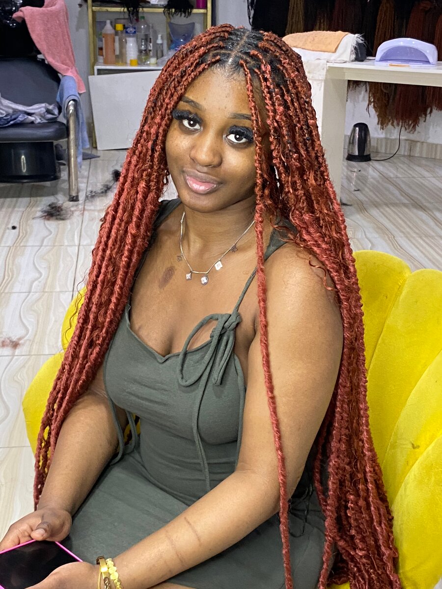 Tresses longues synthétiques