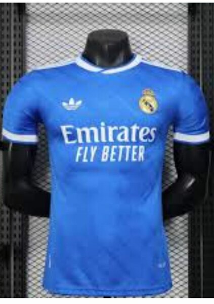 Maillot de football bleu Real Madrid