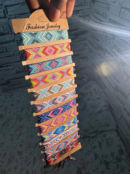 Bracelets tissés bohèmes