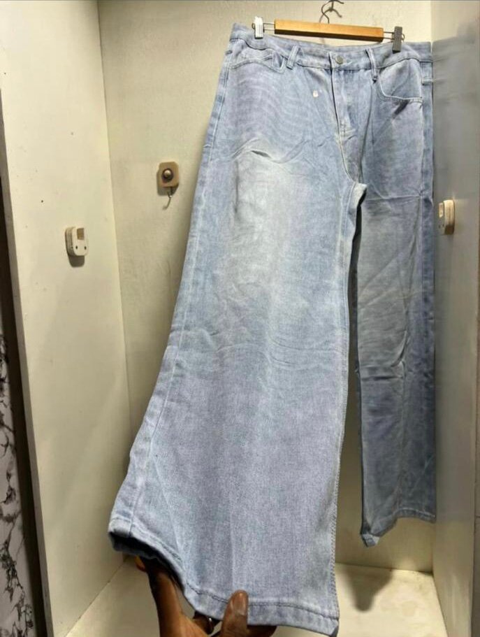 Jeans larges décontractés