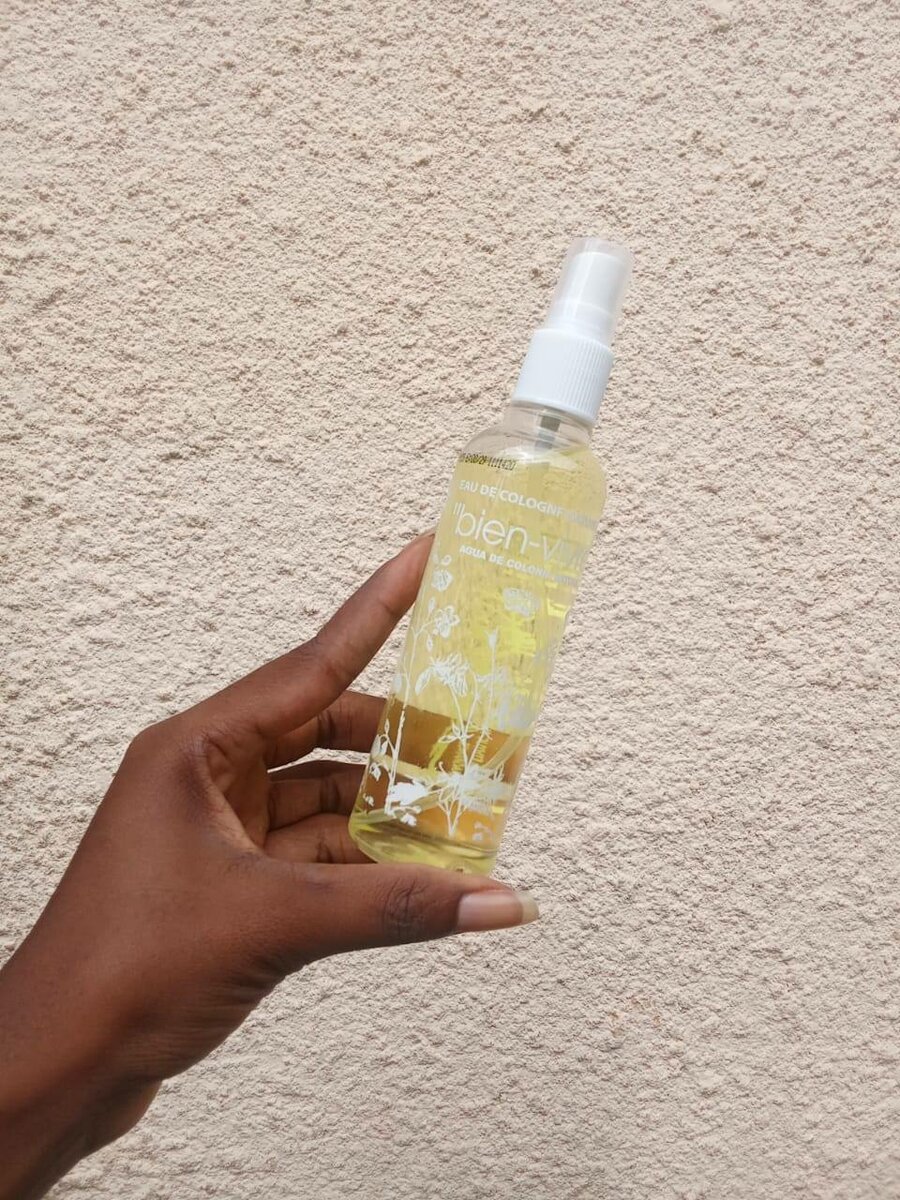 Spray hydratant floral