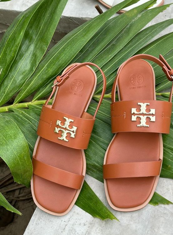 brown sandals