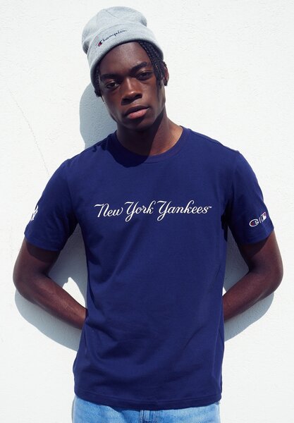 t-shirt NEW YORK YANKEES, bleu marine