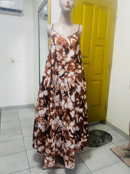 Robe Maxi Évasée Boho