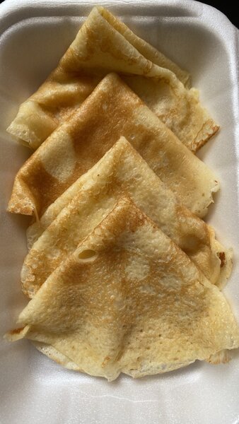 Crêpes nature(10)
