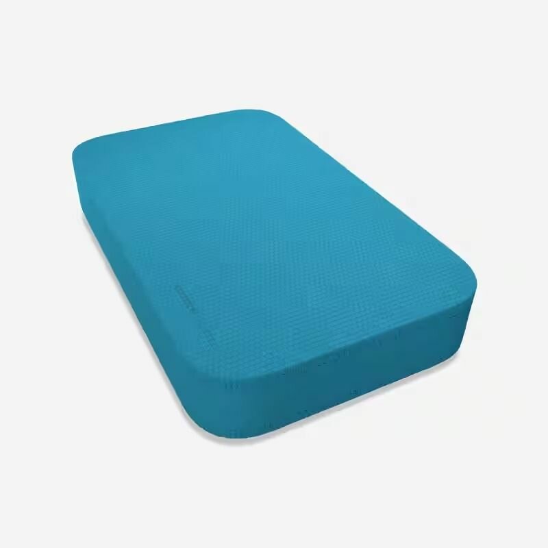 Fitness small balance pad (39 cm x 24 cm x 6 cm) - blue