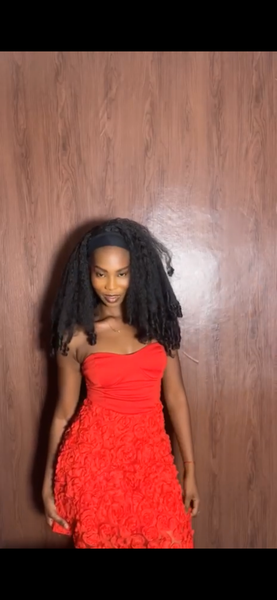 Elegant Red Strapless Dress