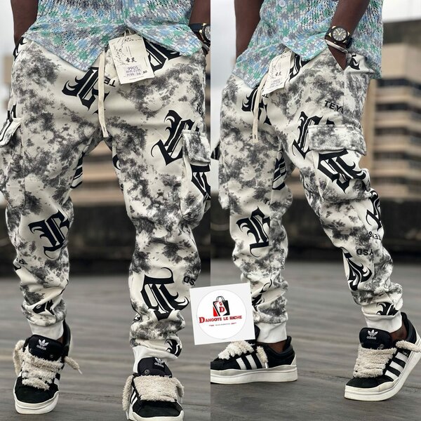 Pantalon cargo streetwear homme