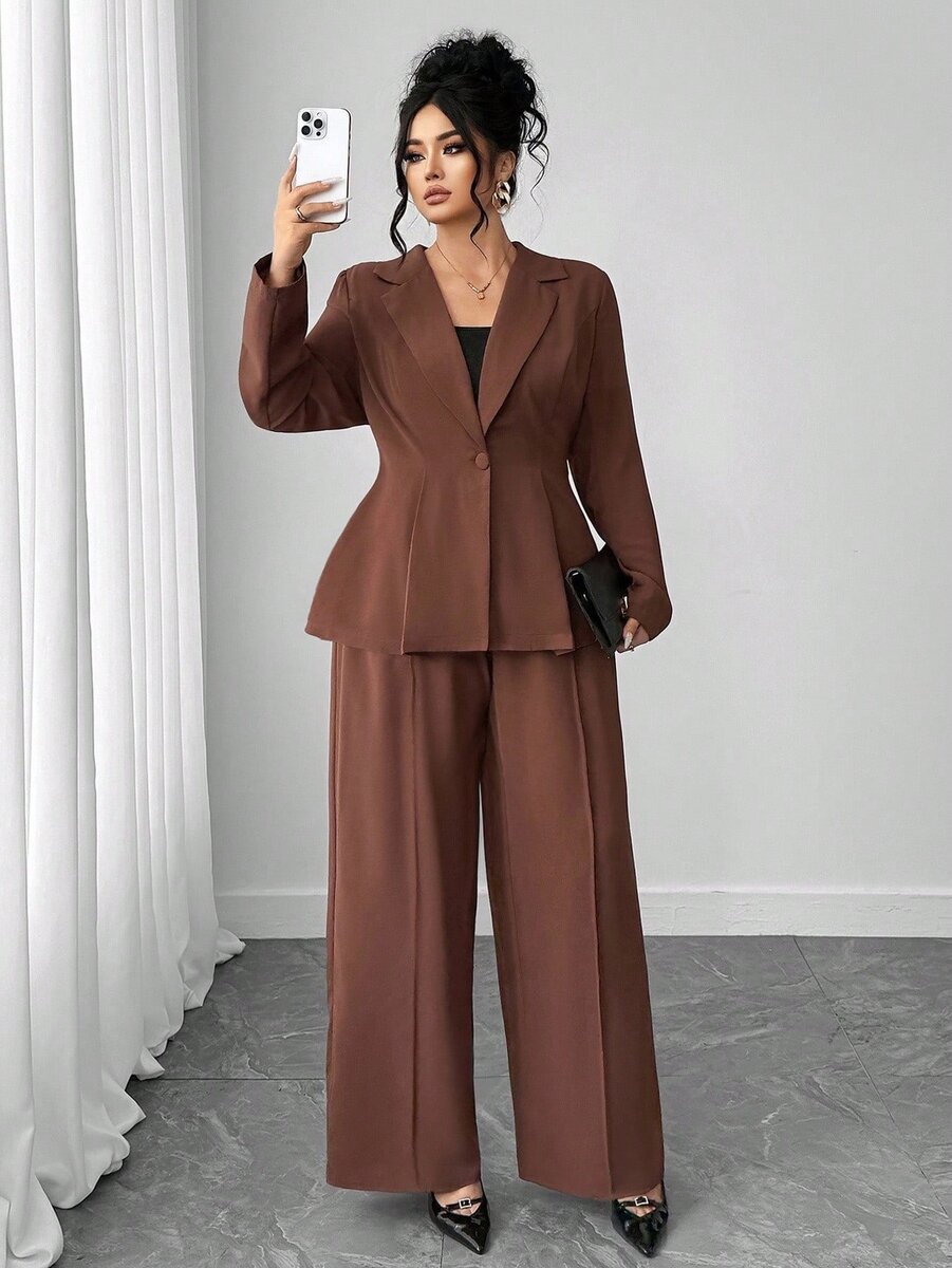 Tailleur Pantalon Femme Élégant