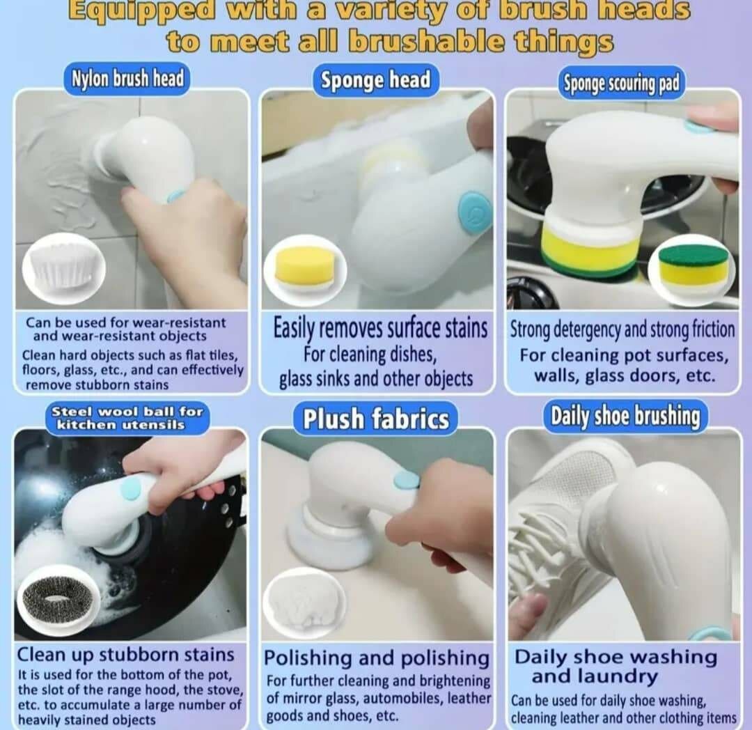 Brosse Electrique 5 en 1