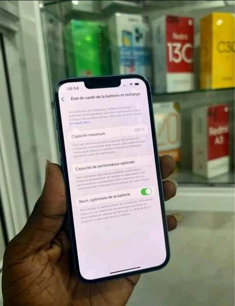 Smartphone dernière génération