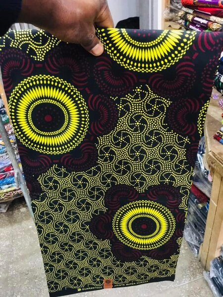 Fabric with a  print of 6 meters 